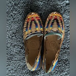 Colorful Woven Women's Flats